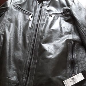 Leather jacket